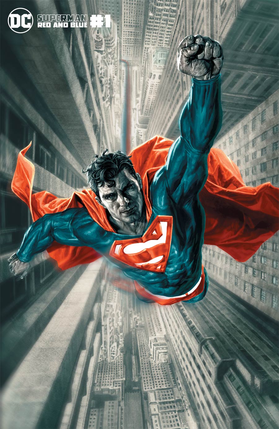 Superman Red & Blue #1 Cover B Variant Lee Bermejo Cover