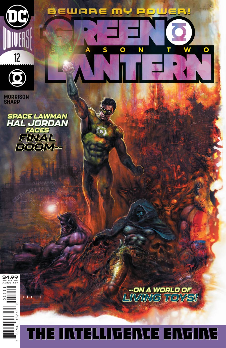 Green Lantern Vol 6 Season 2 #12 Cover A Regular Liam Sharp Cover