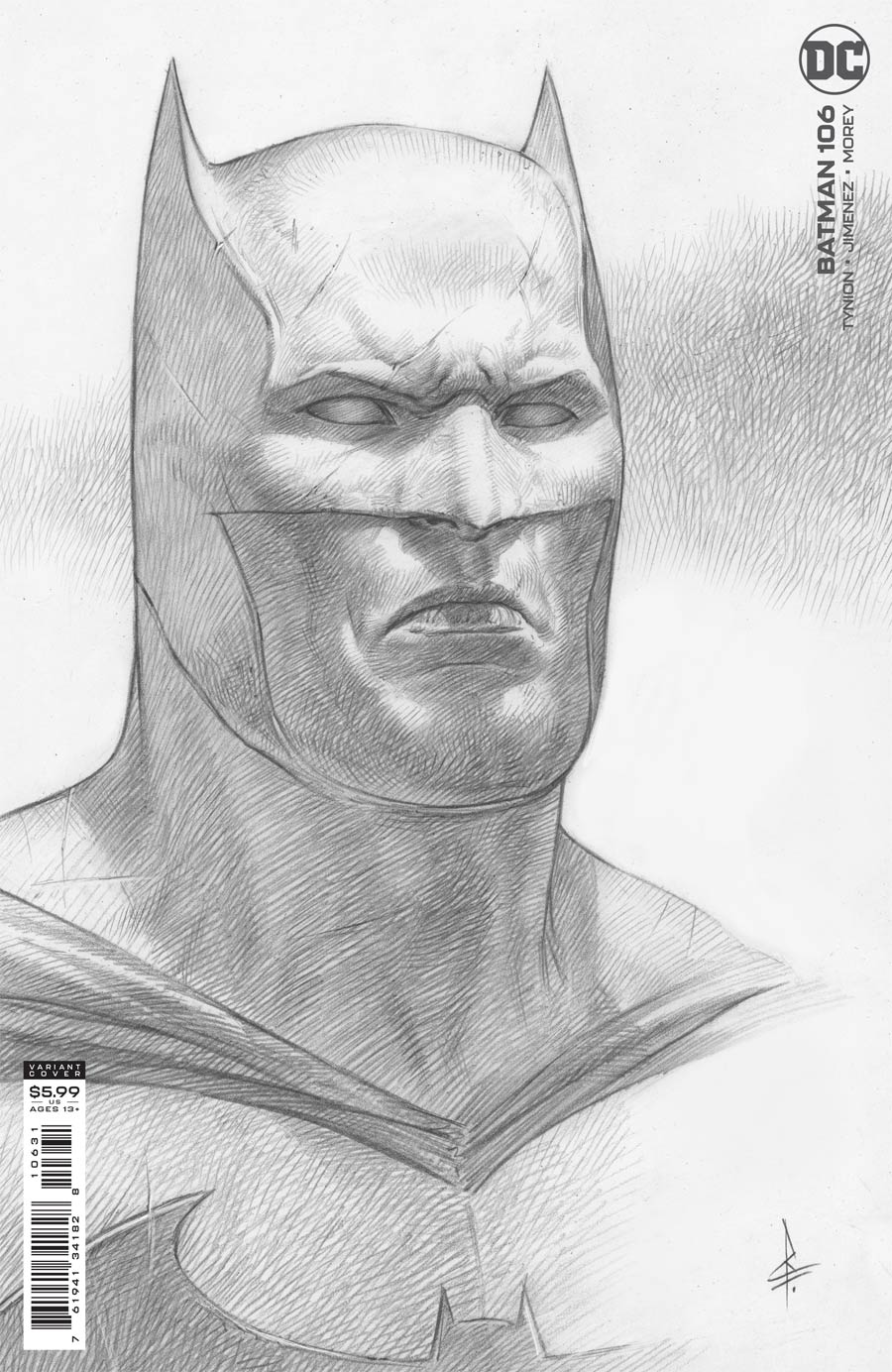 Batman Vol 3 #106 Cover C Incentive Riccardo Federici Card Stock Variant Cover (Limit 1 Per Customer)