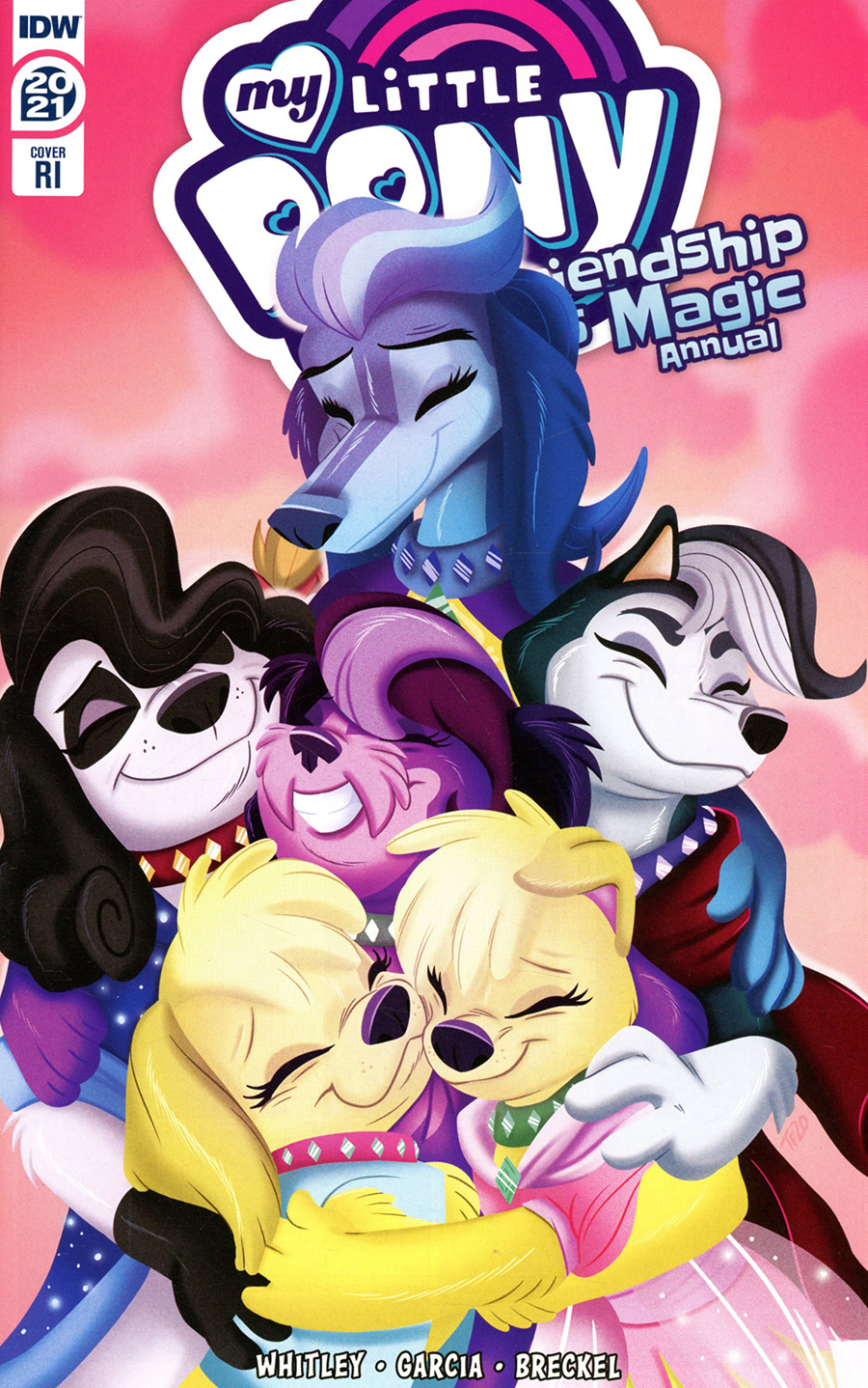 My Little Pony Friendship Is Magic Annual 2021 Cover C Incentive Trish Forstner Variant Cover