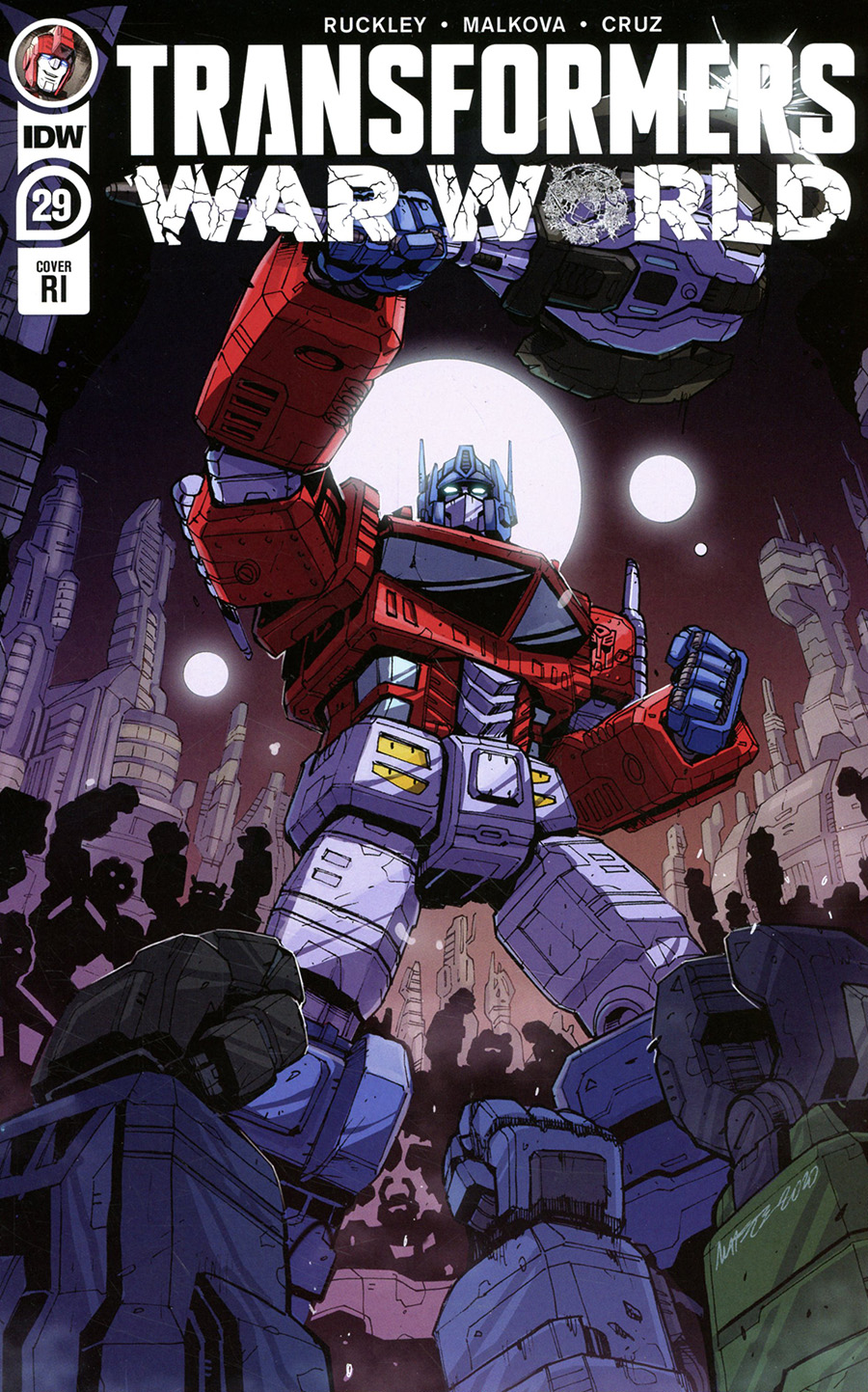 Transformers Vol 4 #29 Cover C Incentive Marcelo Matere Variant Cover