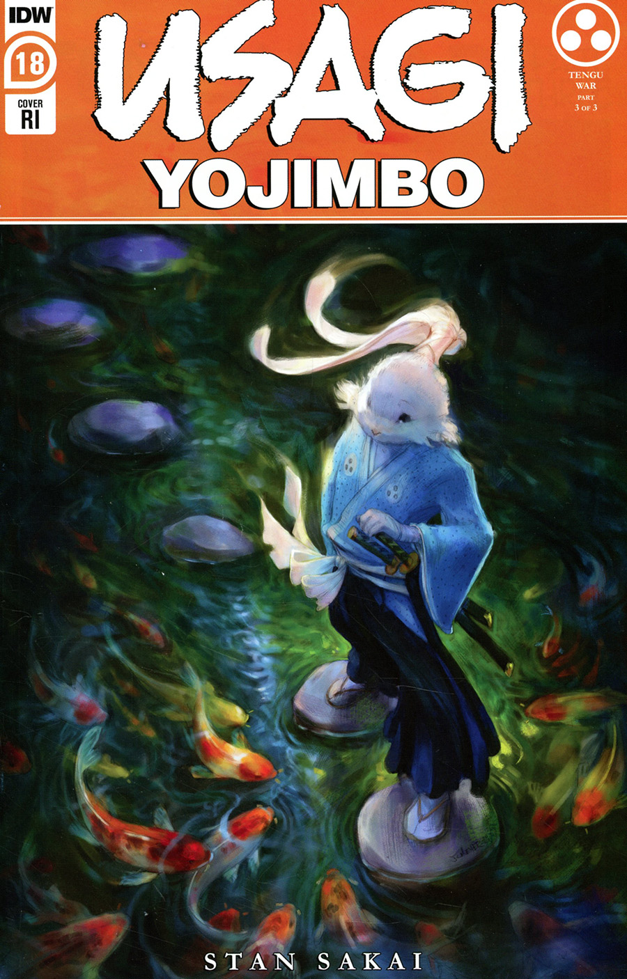 Usagi Yojimbo Vol 4 #18 Cover B Incentive Jennifer Meyer Variant Cover