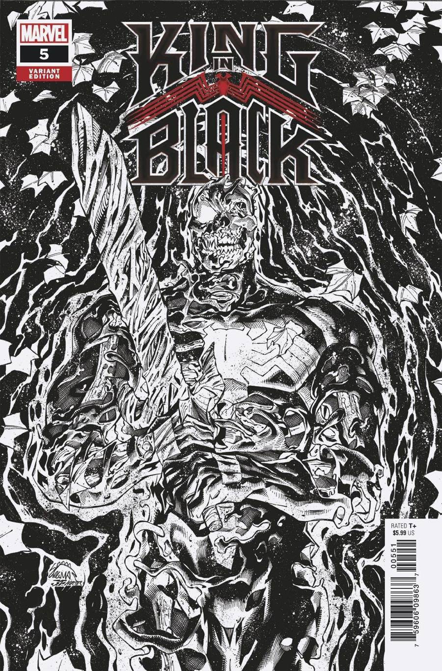 King In Black #5 Cover H Incentive Ryan Stegman Sketch Cover