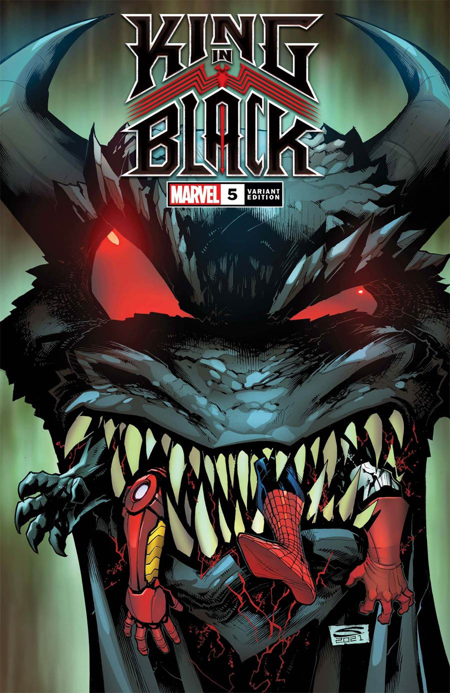 King In Black #5 Cover G Incentive Gerardo Sandoval Dragon Variant Cover