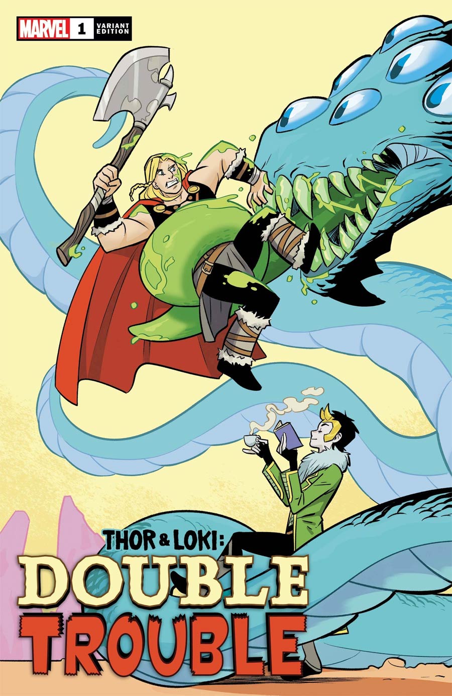 Thor & Loki Double Trouble #1 Cover E Incentive Natacha Bustos Variant Cover
