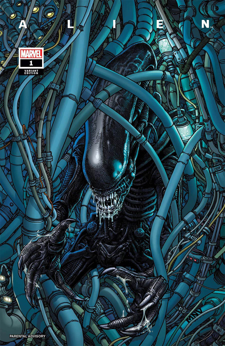 Alien #1 Cover J Incentive Steve McNiven Variant Cover