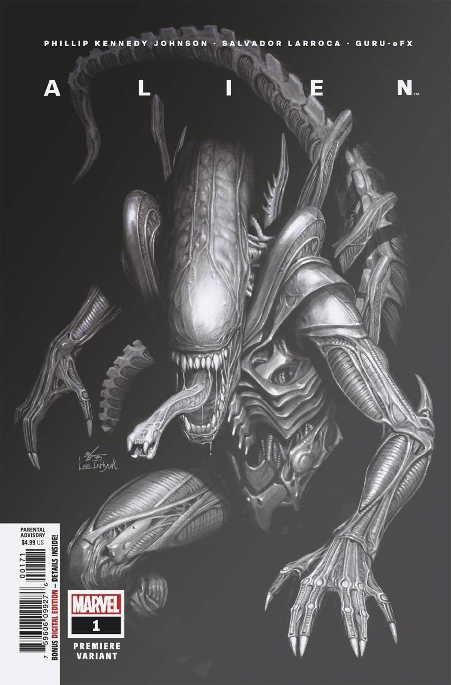 Alien #1 Cover N Incentive Inhyuk Lee Premiere Variant Cover