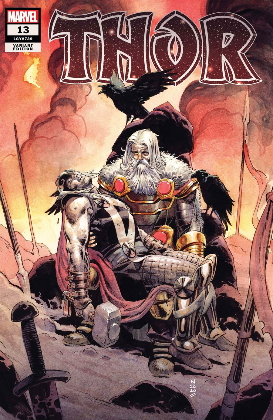 Thor Vol 6 #13 Cover C Incentive Nic Klein Variant Cover