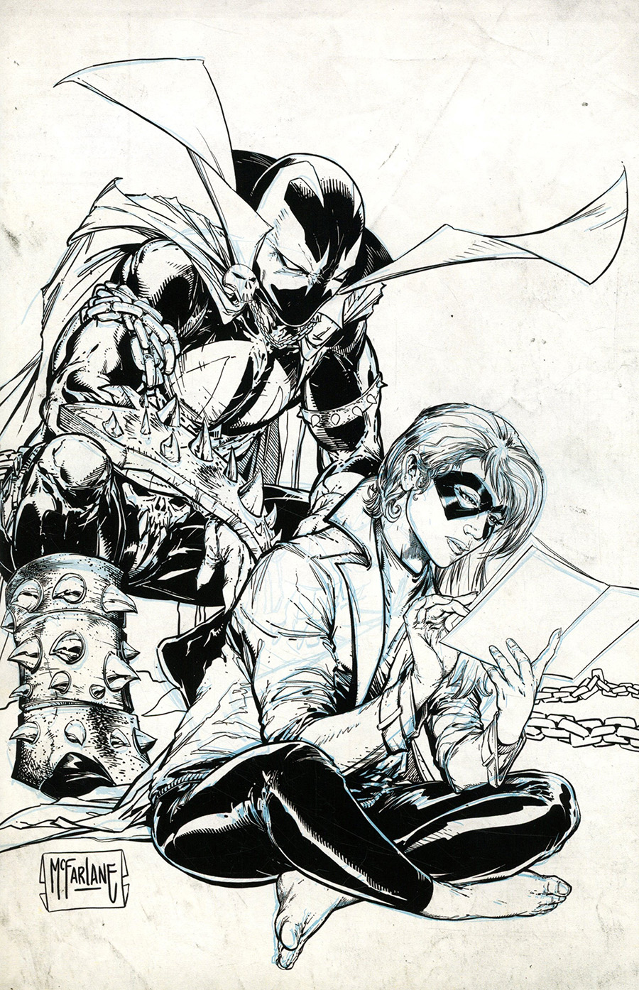 Crossover #3 Cover G Incentive Todd McFarlane Raw Cover