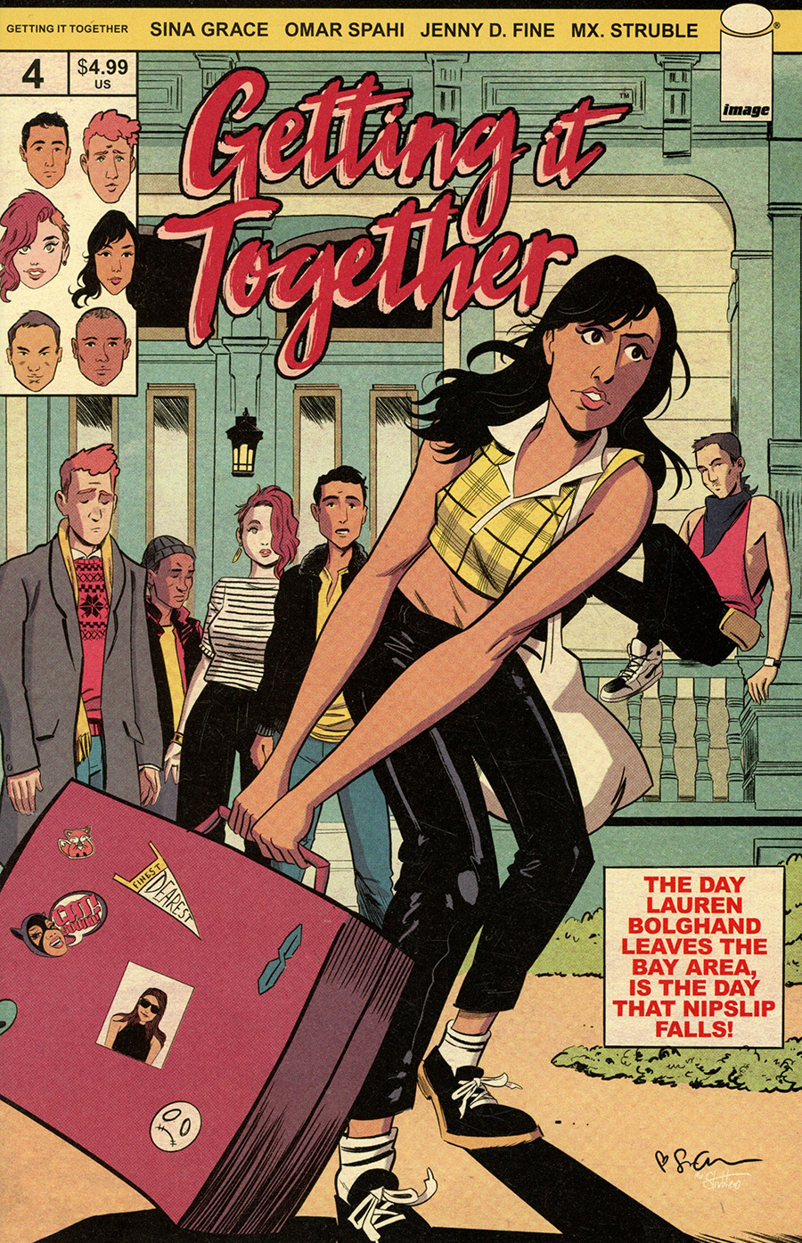 Getting It Together #4 Cover B Variant Sina Grace Cover