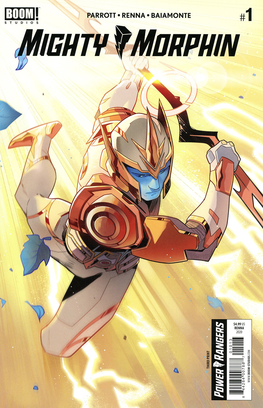 Mighty Morphin #1 Cover P 3rd Ptg