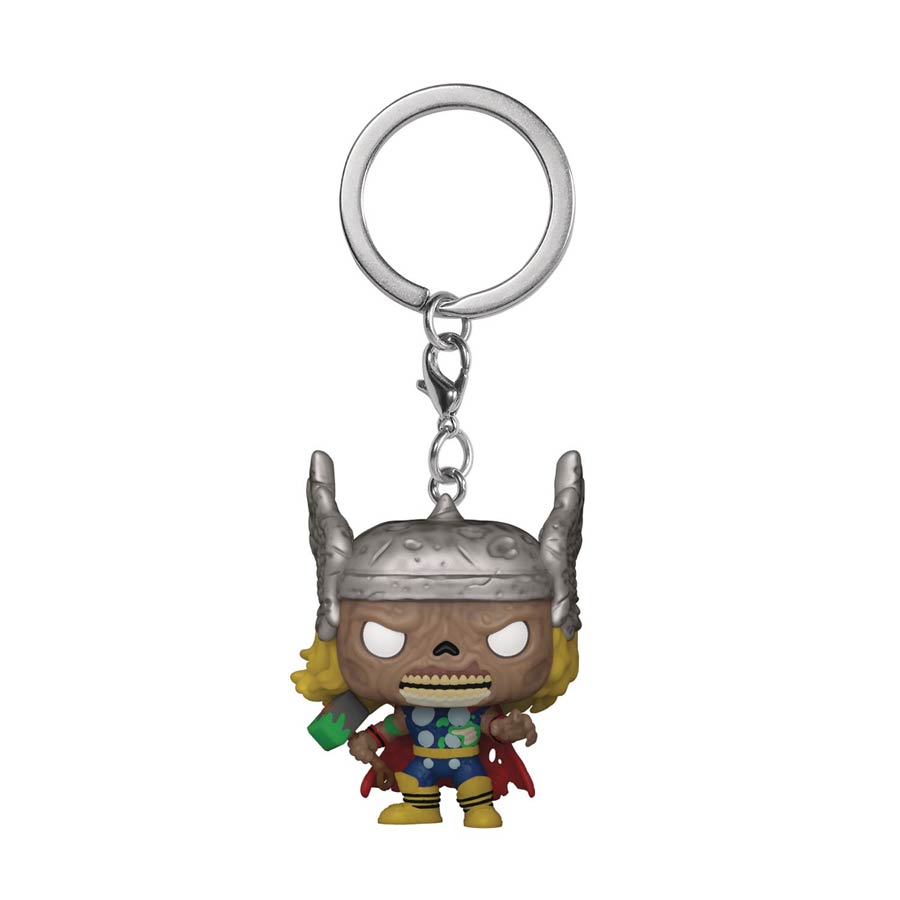 POP Keychain Marvel Zombies Thor Vinyl Pocket Keychain