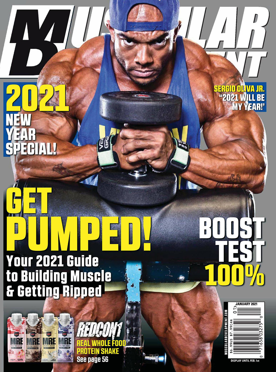 Muscular Development Magazine Vol 58 #1 January 2021
