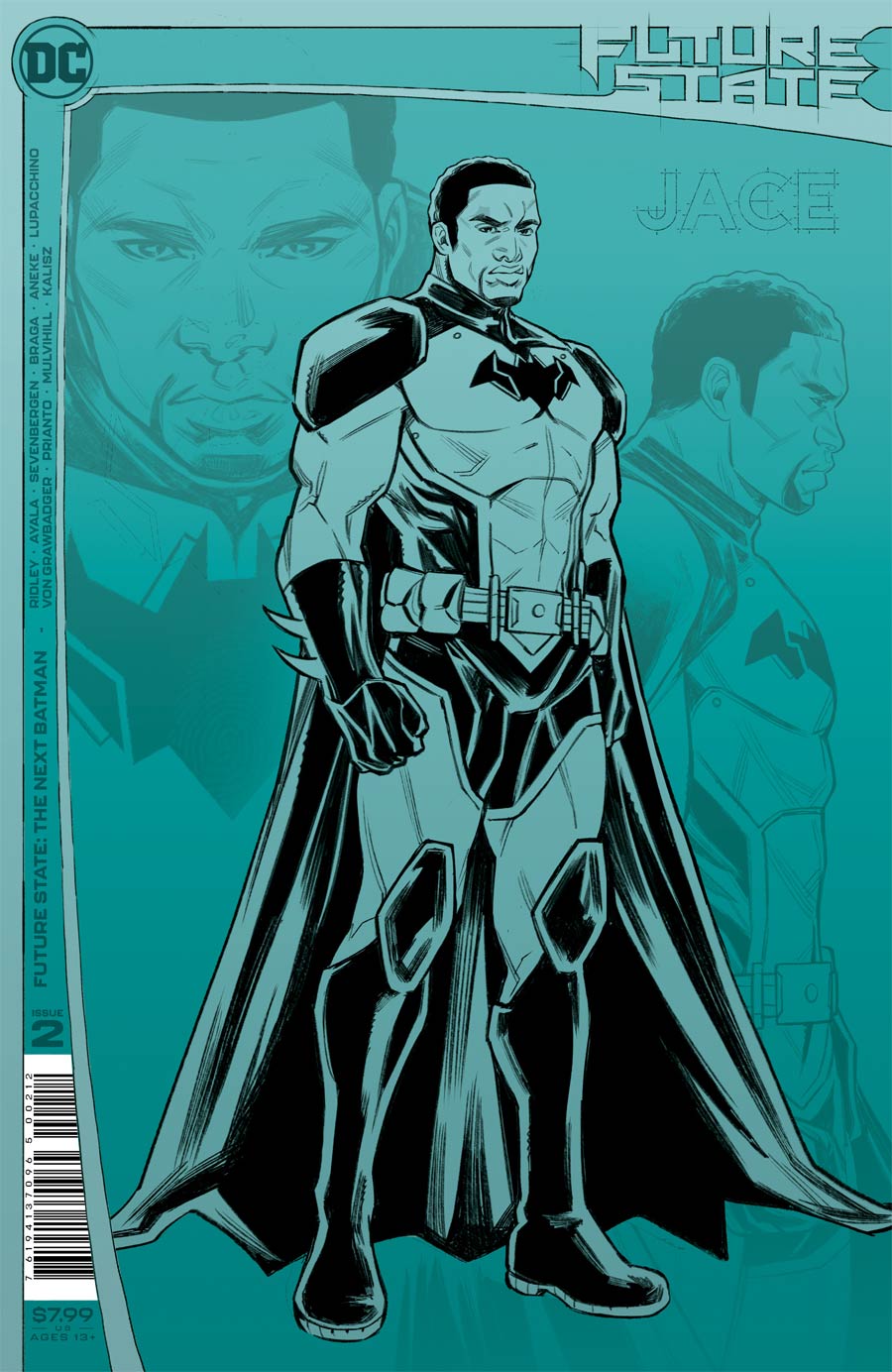 Future State The Next Batman #2 Cover E 2nd Ptg Laura Braga Design Variant Cover