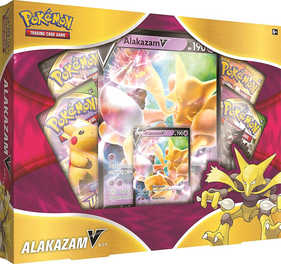 Pokemon Alakazam V Box