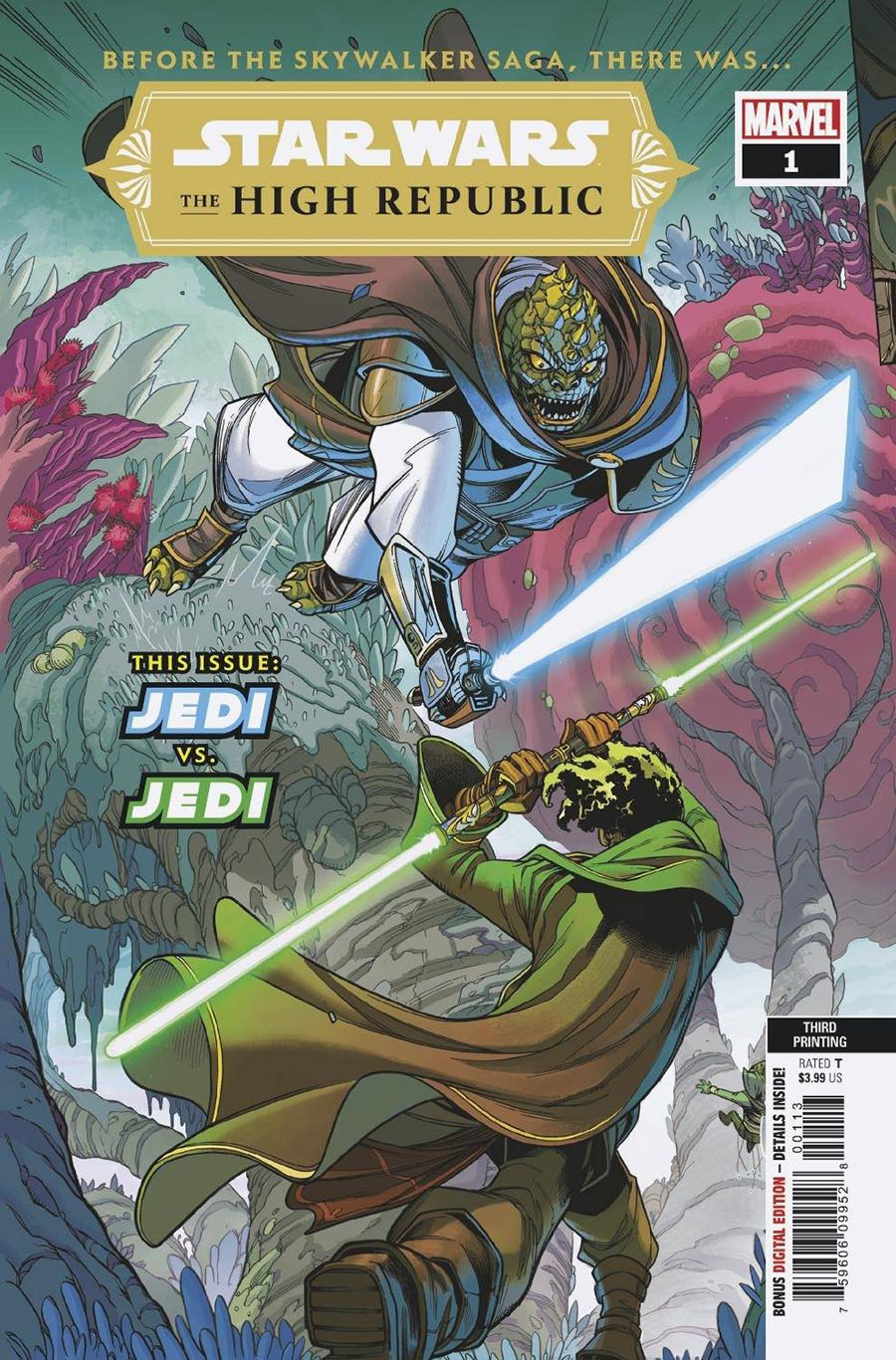 Star Wars The High Republic #1 Cover H 3rd Ptg Variant Cover