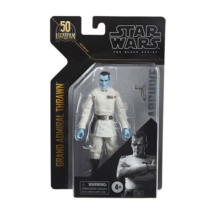 Star Wars Black Series Archive Grand Admiral Thrawn 6-Inch Action Figure
