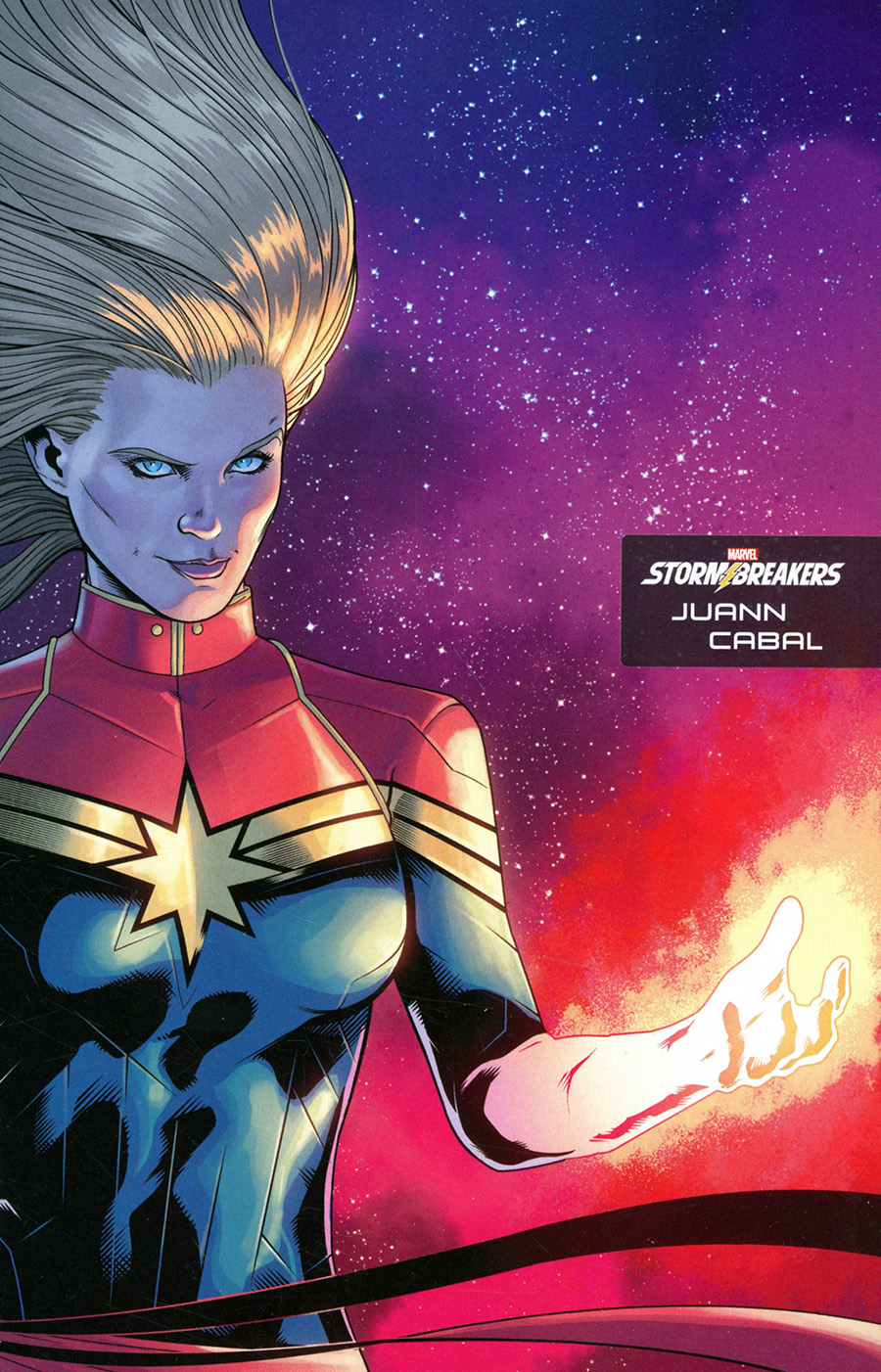 Captain Marvel Vol 9 #25 Cover C Incentive Juann Cabal Stormbreakers Variant Cover