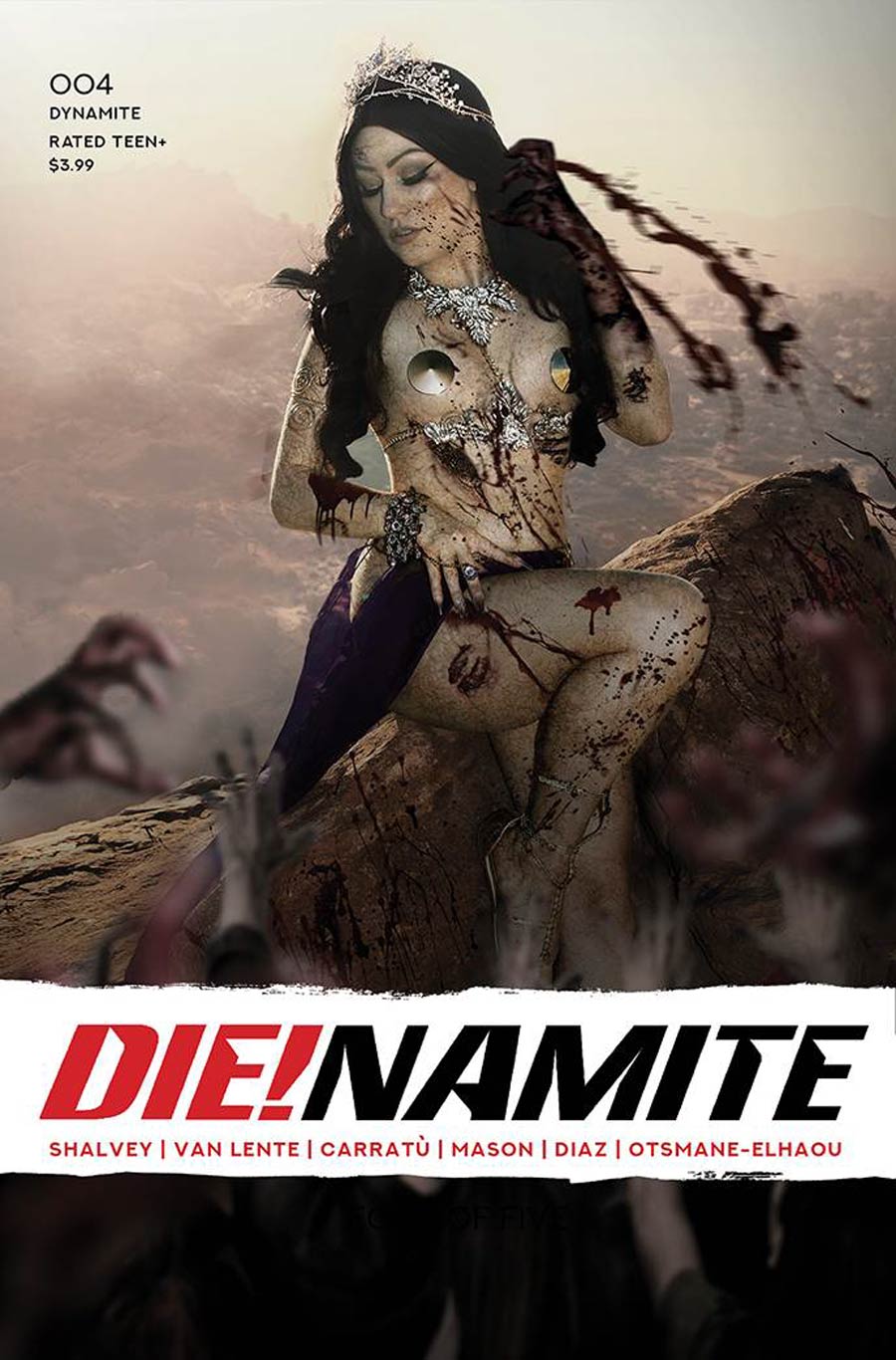 DieNamite #4 Cover F Variant Rachel Hollon Zombie Cosplay Photo Cover