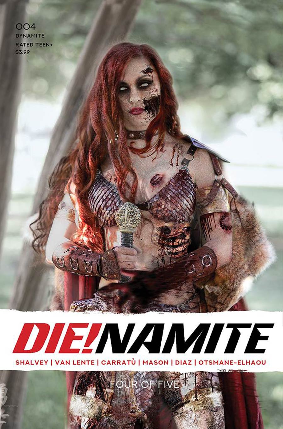 DieNamite #4 Cover G Variant Savannah Polson Zombie Cosplay Photo Cover