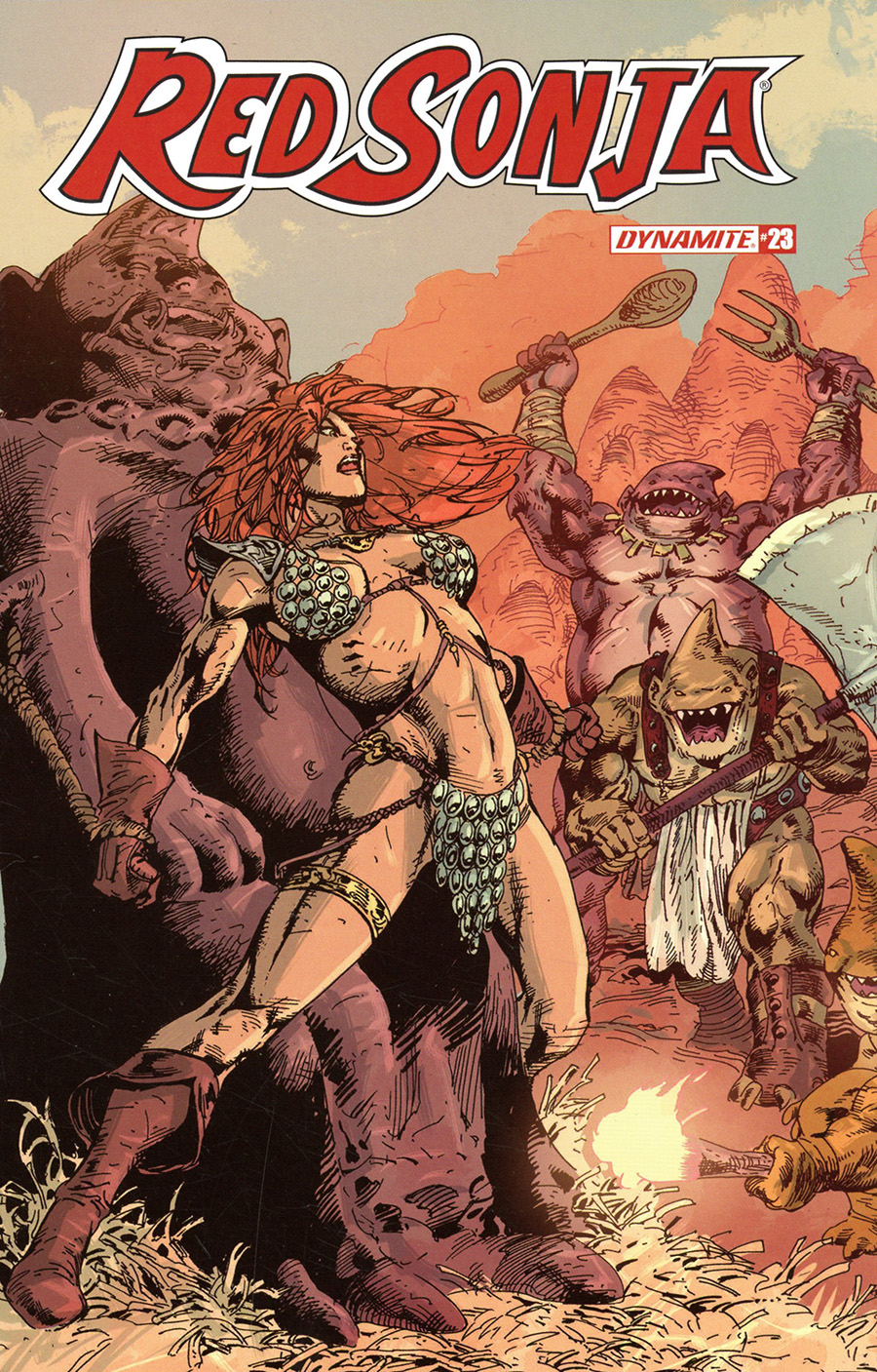 Red Sonja Vol 8 #23 Cover F Variant Roberto Castro Cover