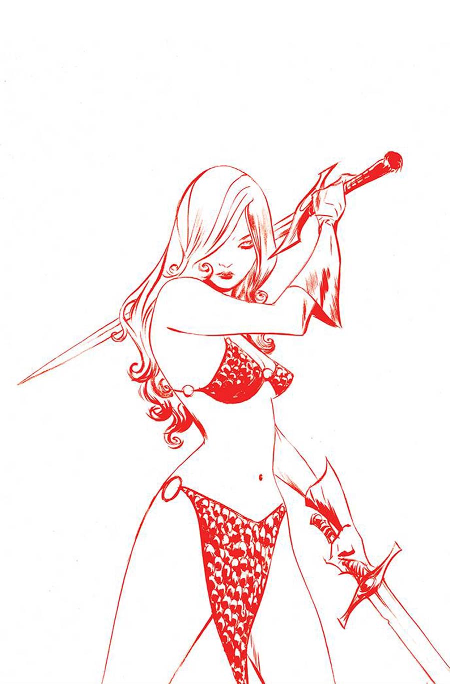 Red Sonja Vol 8 #23 Cover Q Incentive Jae Lee Tint Virgin Cover