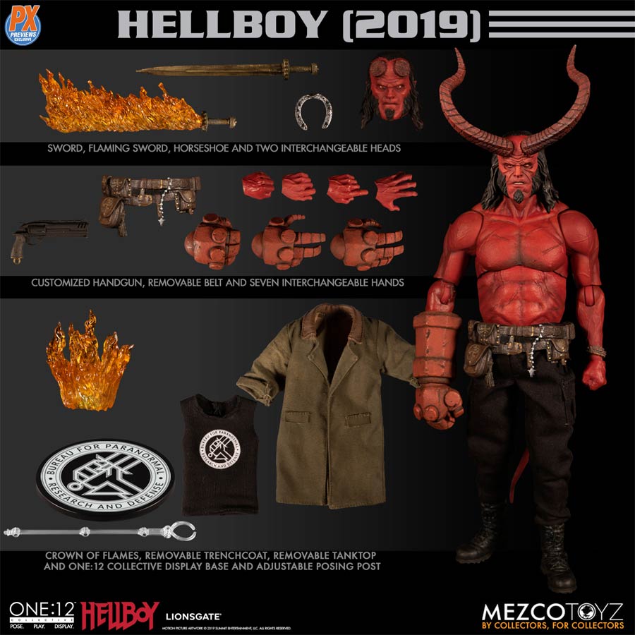 One-12 Collective Hellboy 2019 Previews Exclusive Anung Un Rama Edition Action Figure