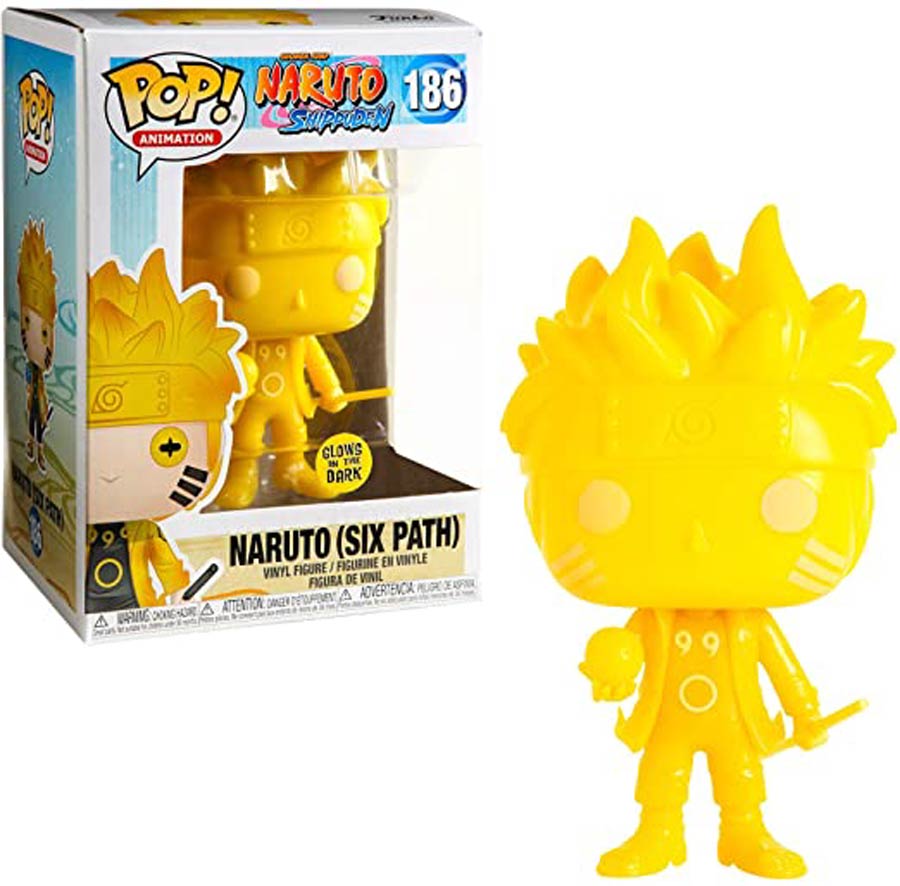 POP Animation Naruto Naruto Sage Of Six Paths Glow-In-The-Dark Specialty Series Vinyl Figure