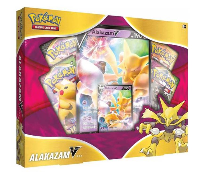 Pokemon Alakazam V Box