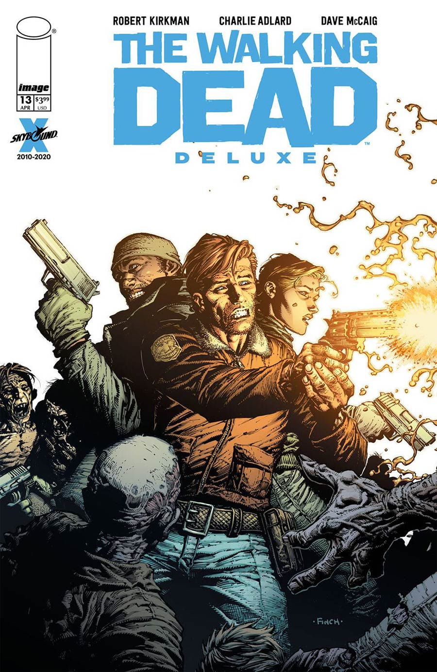Walking Dead Deluxe #13 Cover A Regular David Finch & Dave McCaig Cover