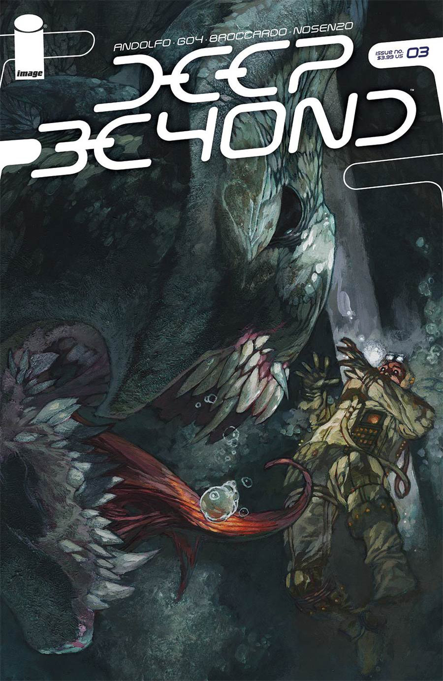Deep Beyond #3 Cover D Variant Simone Bianchi Cover (Limit 1 Per Customer)