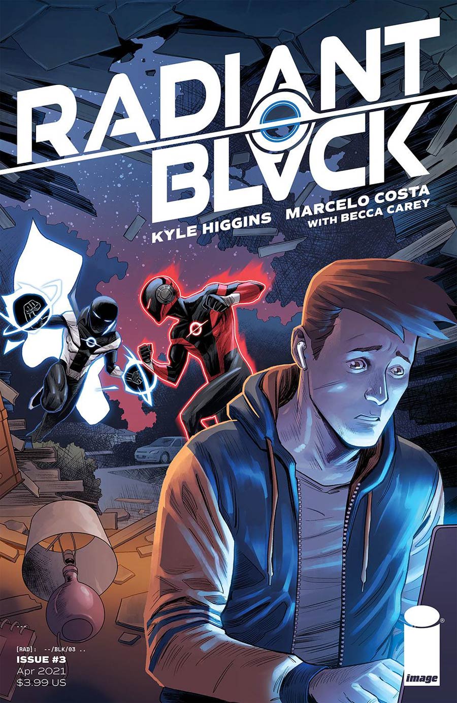 Radiant Black #3 Cover A Regular Marcelo Costa Cover