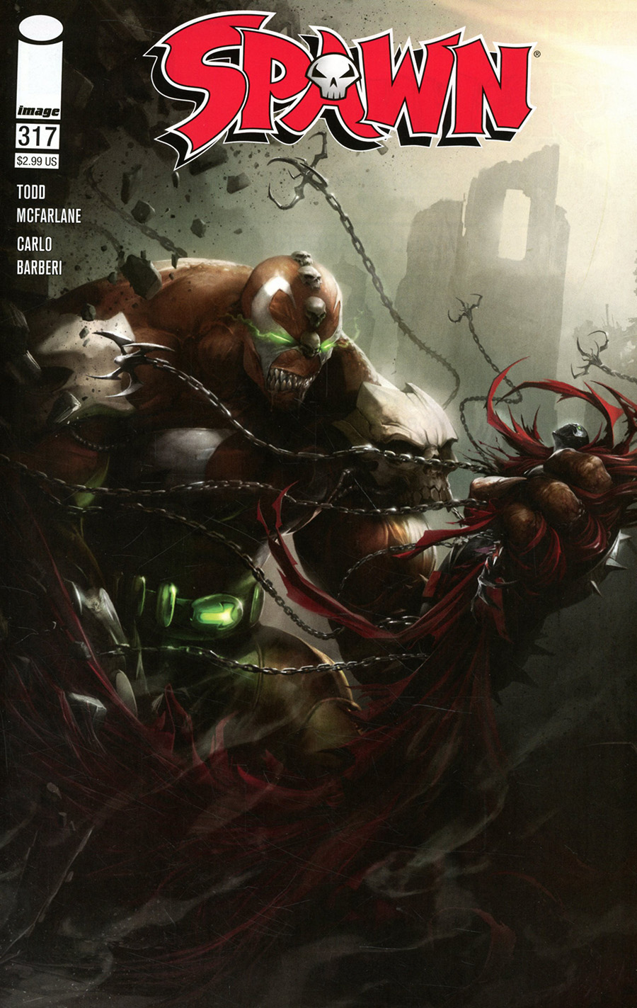 Spawn #317 Cover C Variant Francesco Mattina Cover