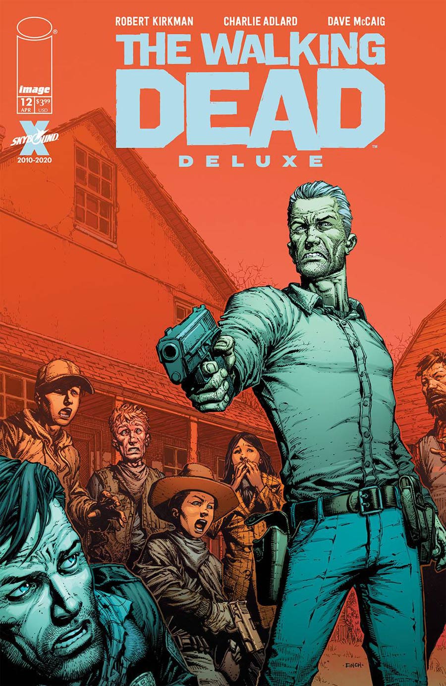 Walking Dead Deluxe #12 Cover A Regular David Finch & Dave McCaig Cover