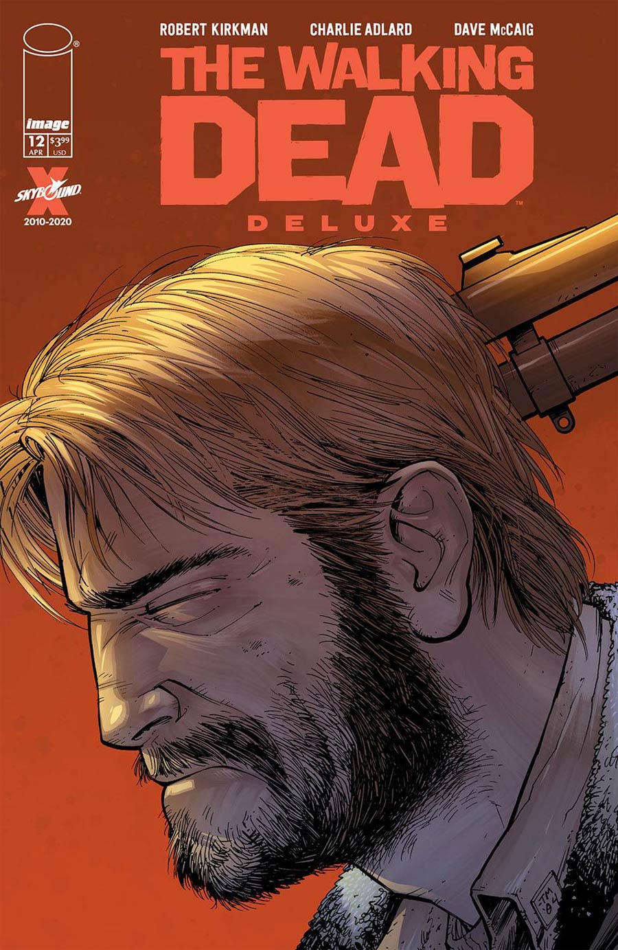Walking Dead Deluxe #12 Cover B Variant Tony Moore & Dave McCaig Cover