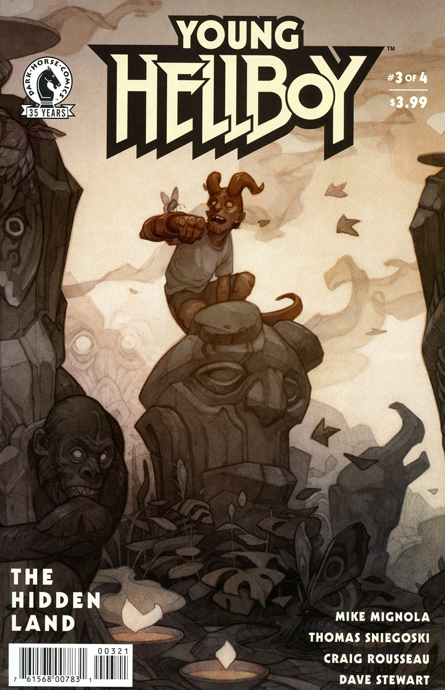 Young Hellboy The Hidden Land #3 Cover B Variant Wylie Beckert Cover