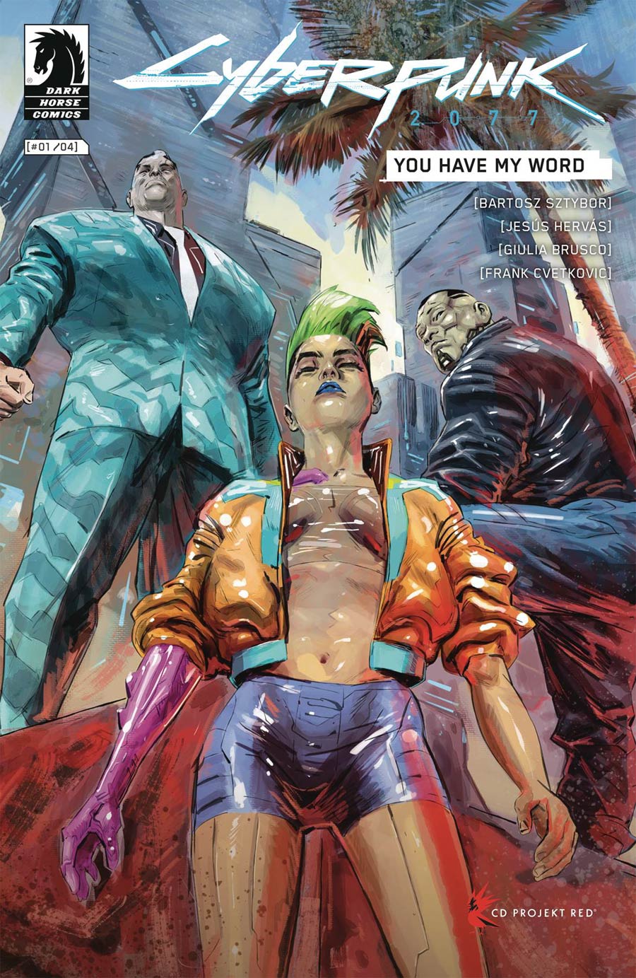 Cyberpunk 2077 You Have My Word #1 Cover A Regular Jesus Hervas Cover