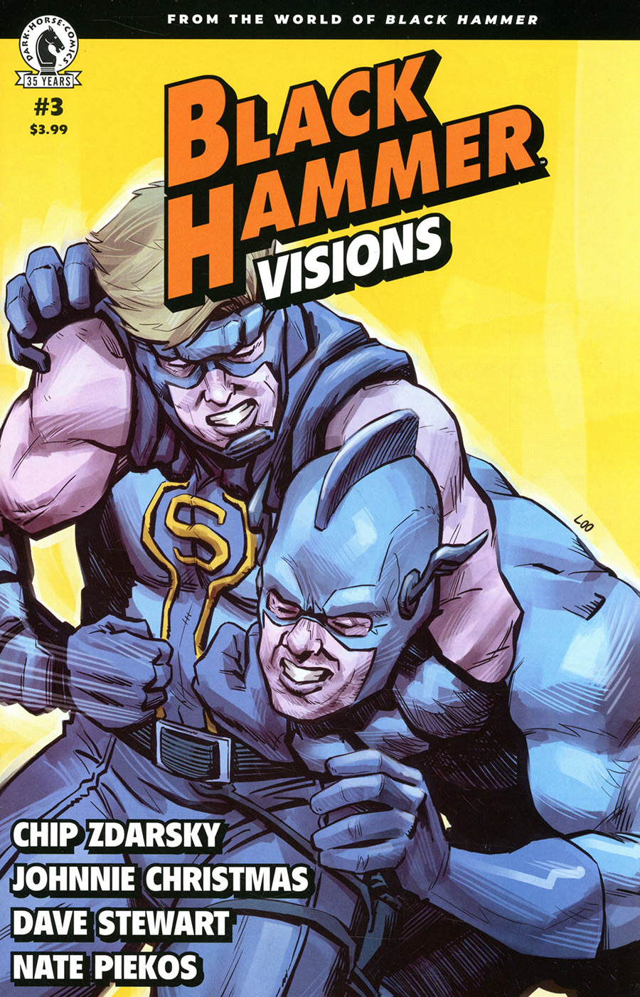 Black Hammer Visions #3 Cover B Variant Jason Loo Cover