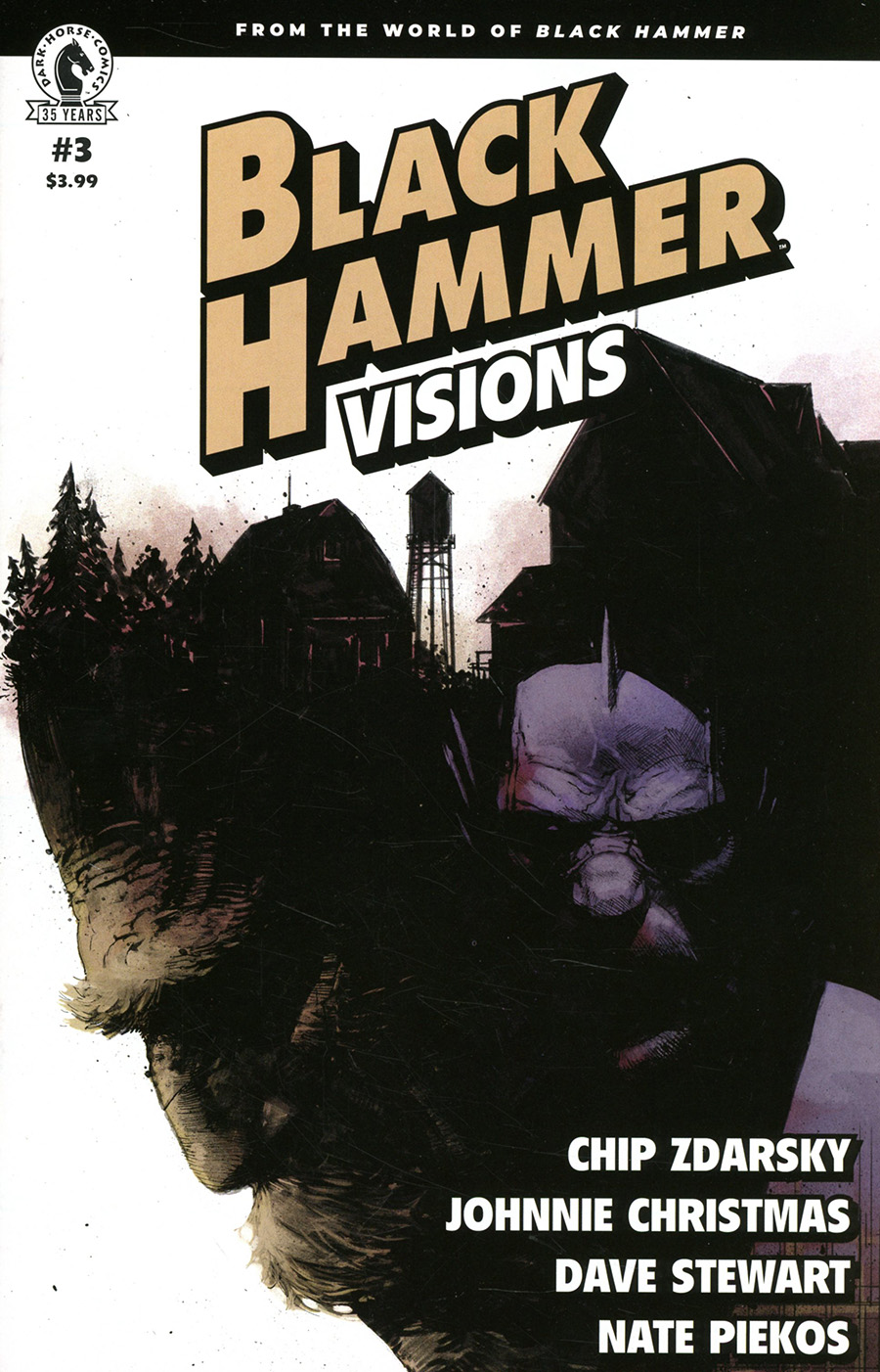 Black Hammer Visions #3 Cover C Variant Gerardo Zaffino Cover