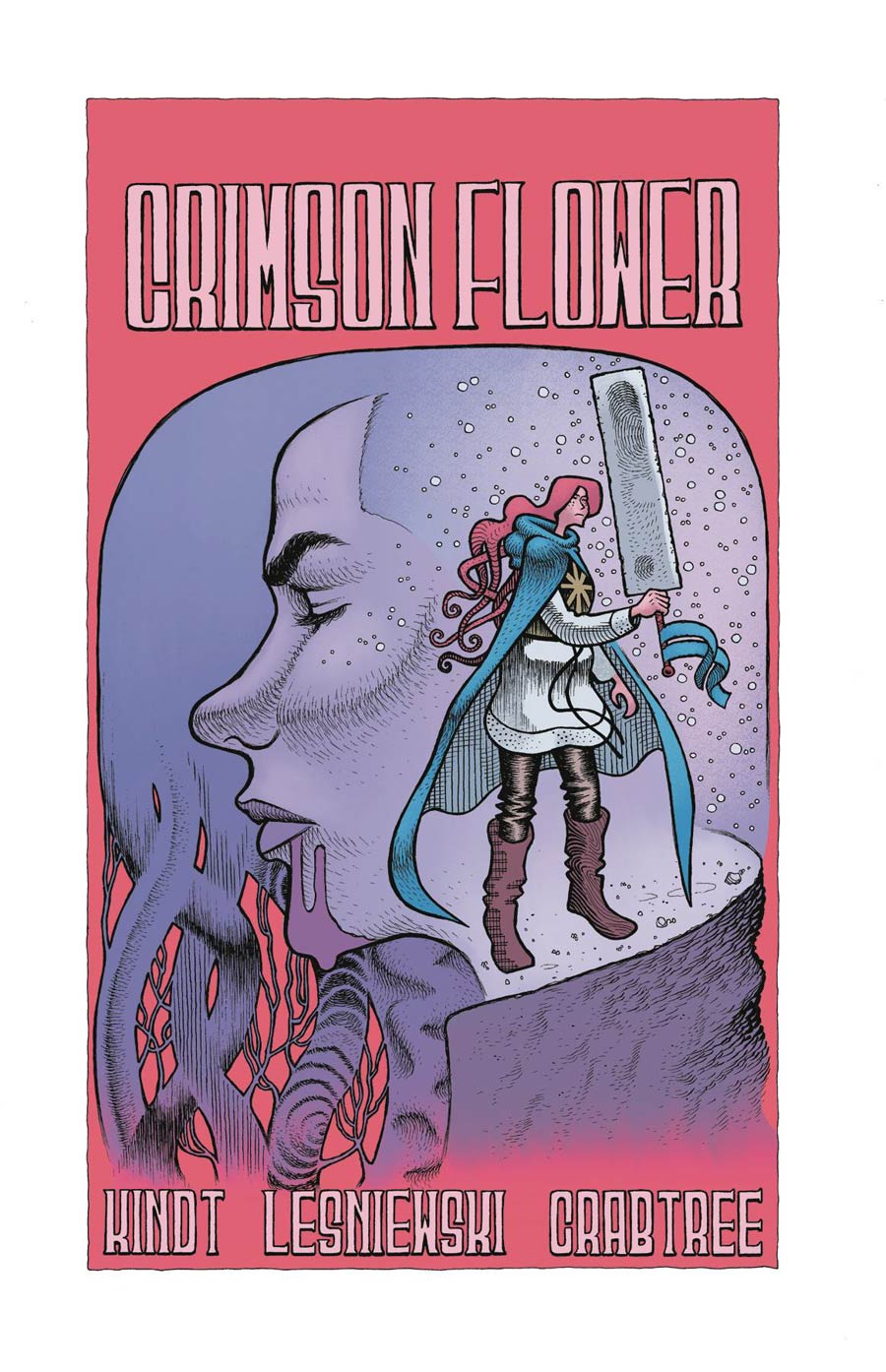 Crimson Flower #4 Cover A Regular Matt Lesniewski Cover