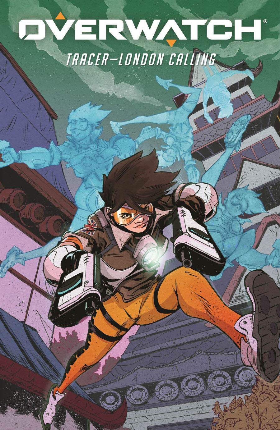 Overwatch Tracer London Calling #5 Cover B Variant Sanford Greene Cover