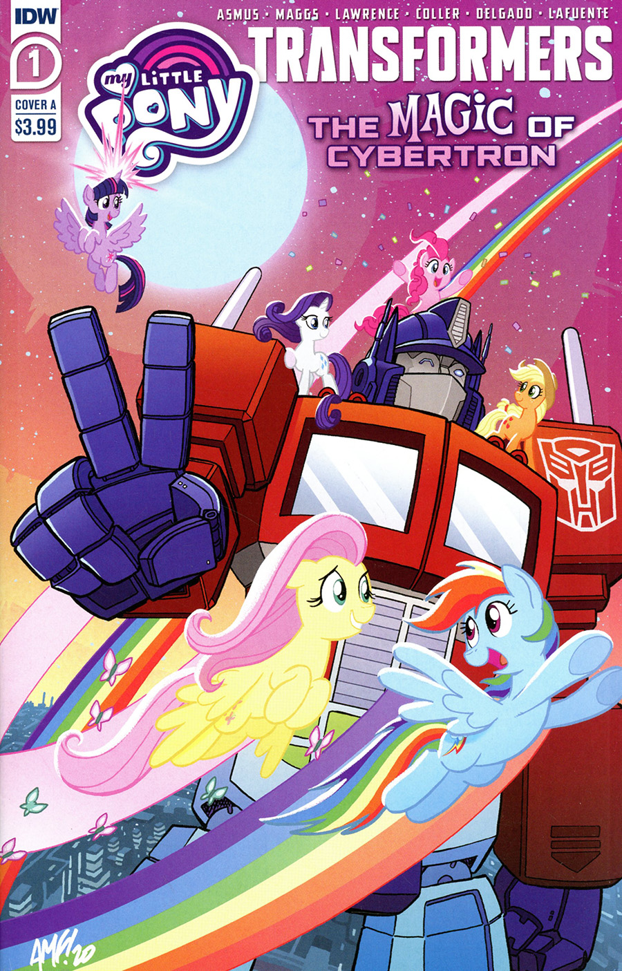 My Little Pony Transformers Friendship In Disguise II #1 Cover A Regular Tony Fleecs Cover