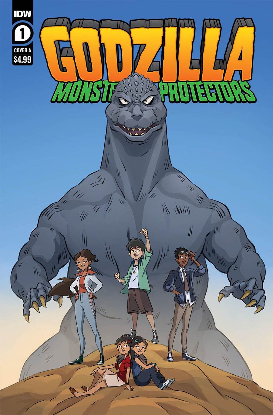 Godzilla Monsters & Protectors #1 Cover A Regular Dan Schoening Cover