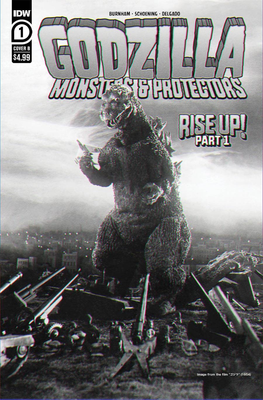 Godzilla Monsters & Protectors #1 Cover B Variant Photo Cover