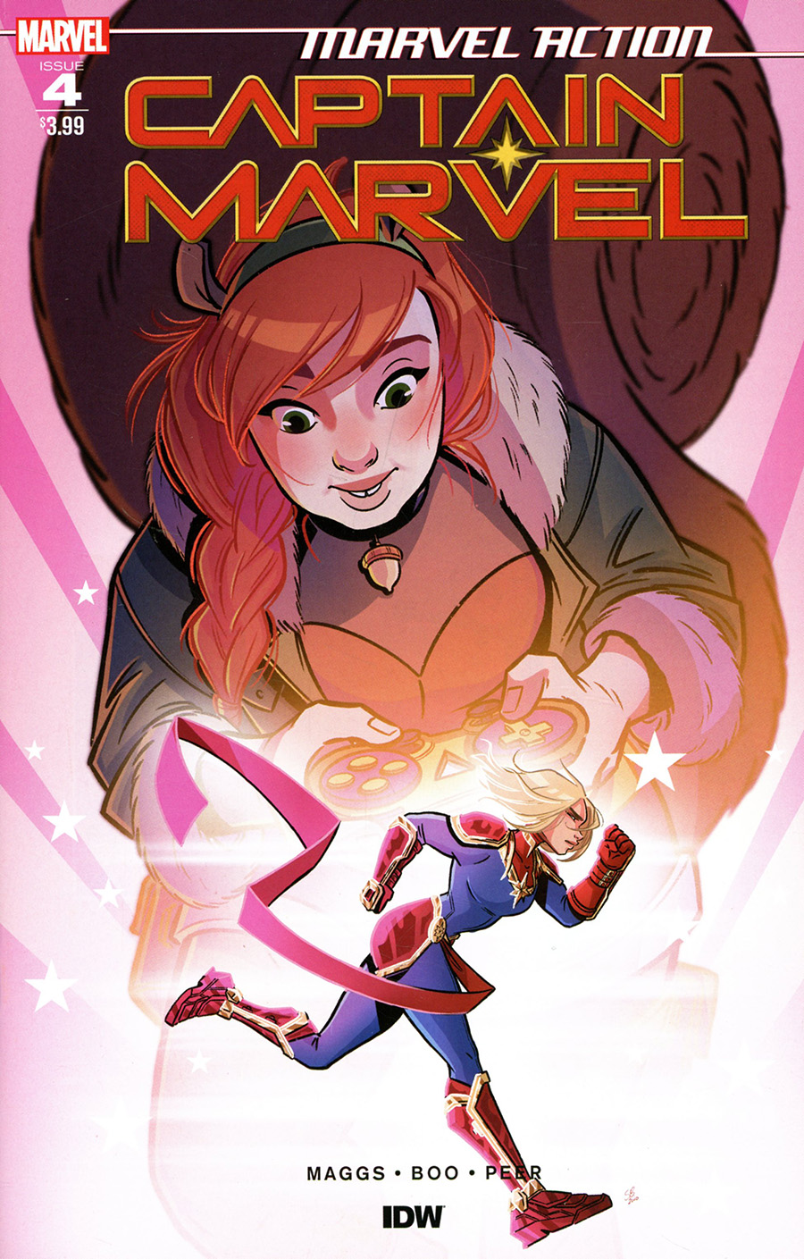 Marvel Action Captain Marvel Vol 2 #4 Cover A Regular Sweeney Boo Cover
