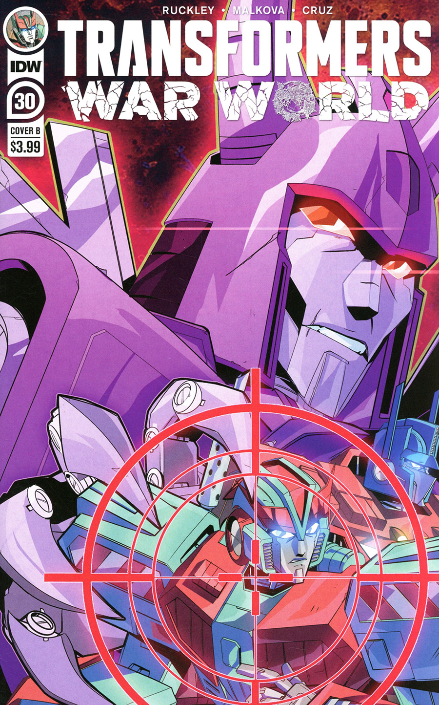 Transformers Vol 4 #30 Cover B Variant Priscilla Tramontano Cover