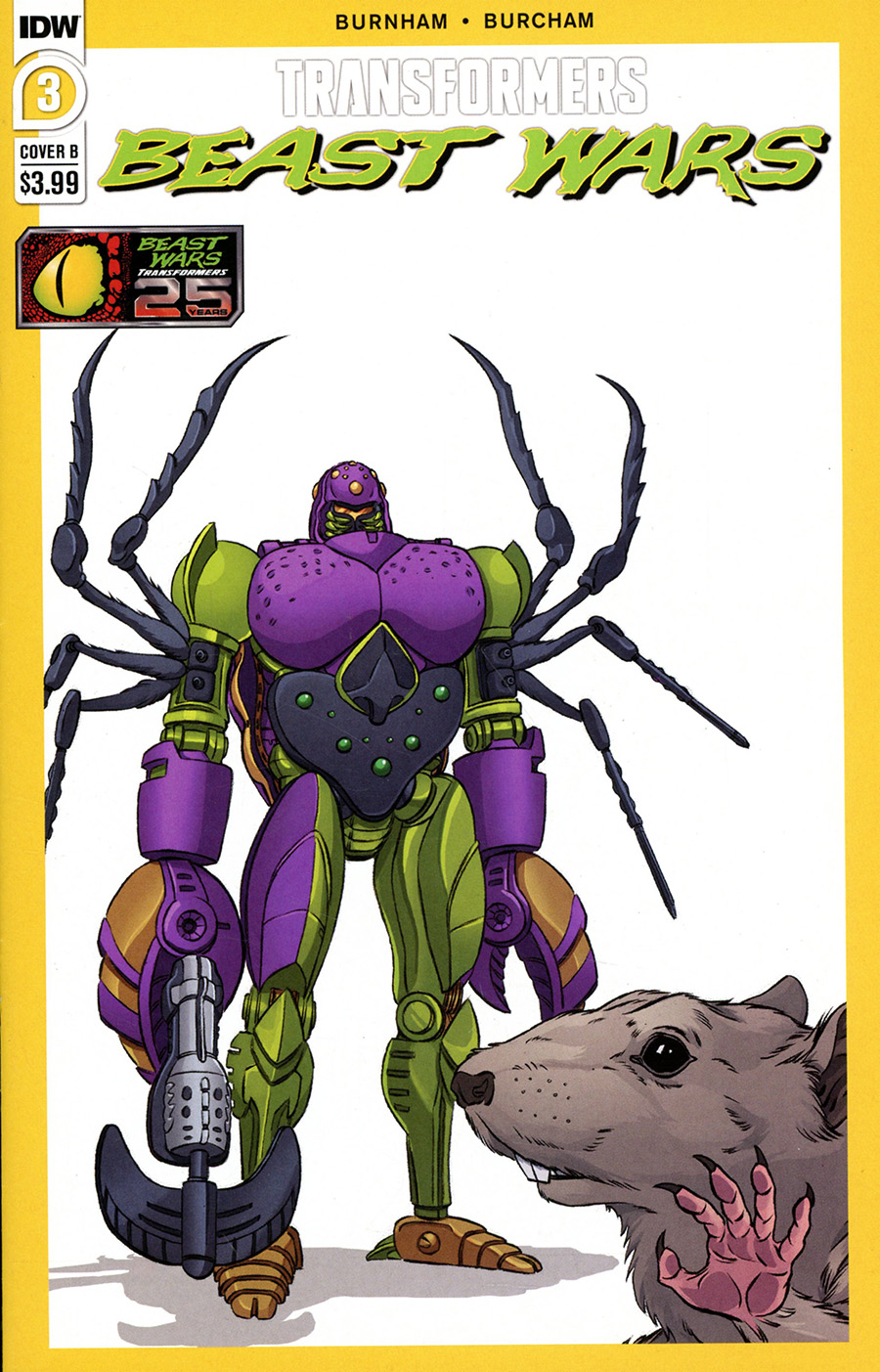 Transformers Beast Wars Vol 2 #3 Cover B Variant Dan Schoening Cover