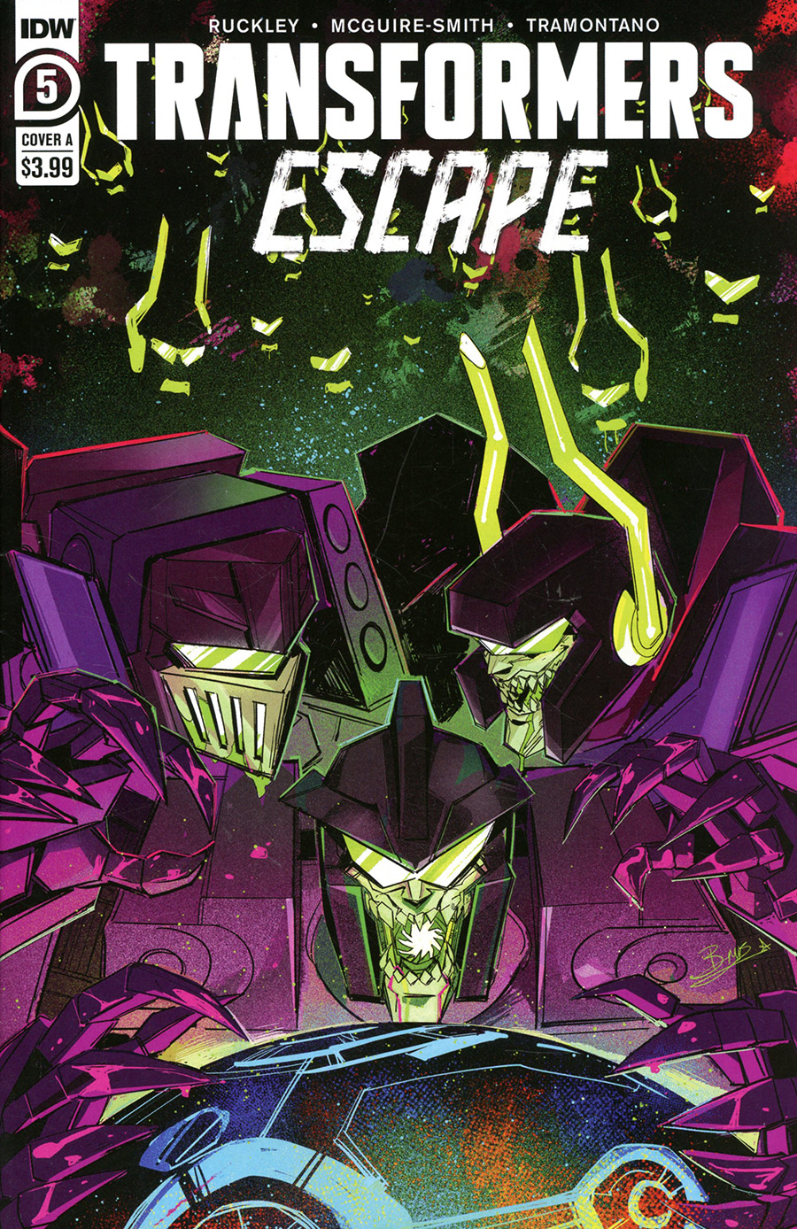 Transformers Escape #5 Cover A Regular Beth McGuire-Smith Cover