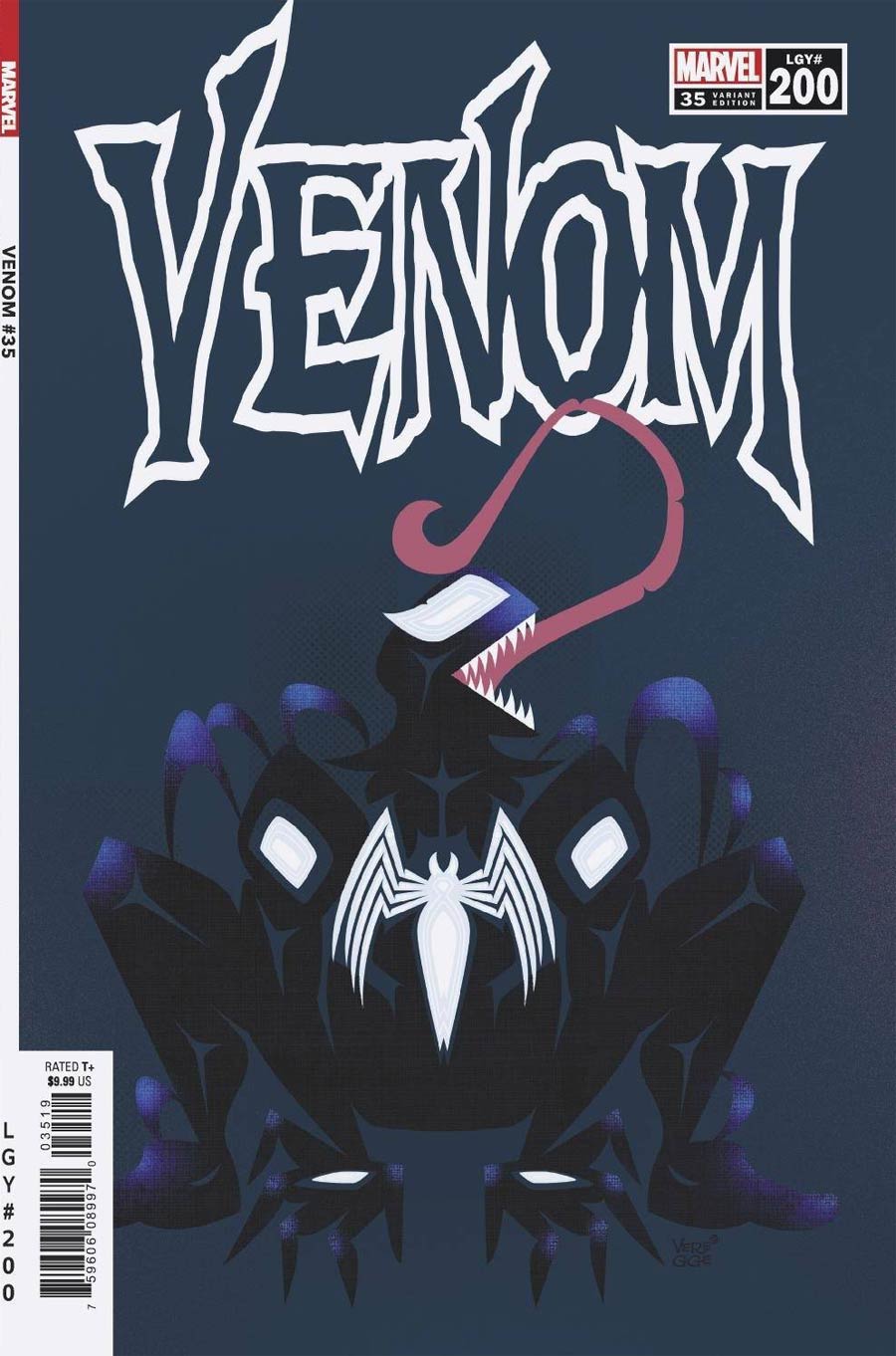 Venom Vol 4 #35 Cover J Variant Jeffrey Veregge Cover (#200)