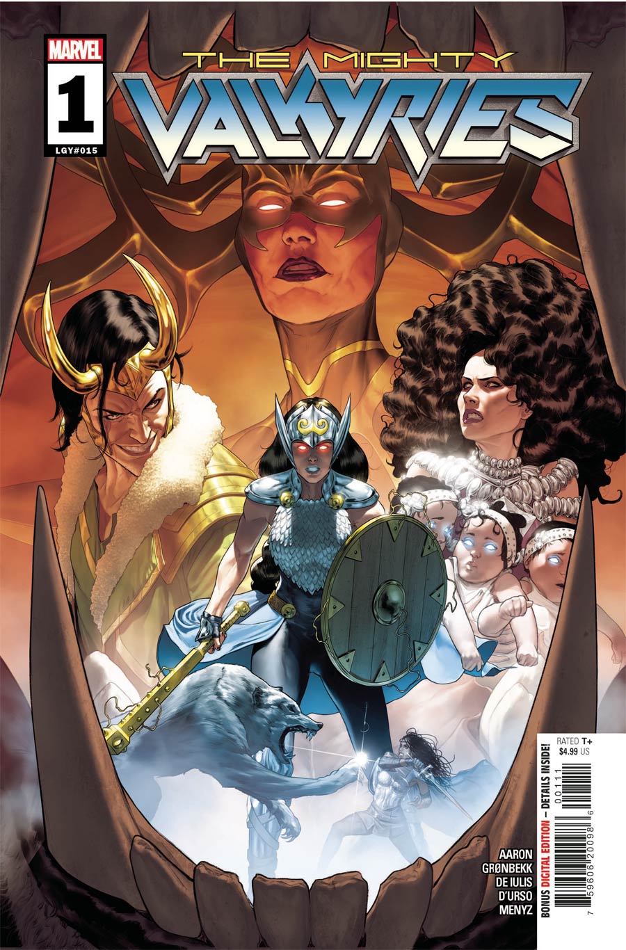 Mighty Valkyries #1 Cover A Regular Mattia De Iulis Cover